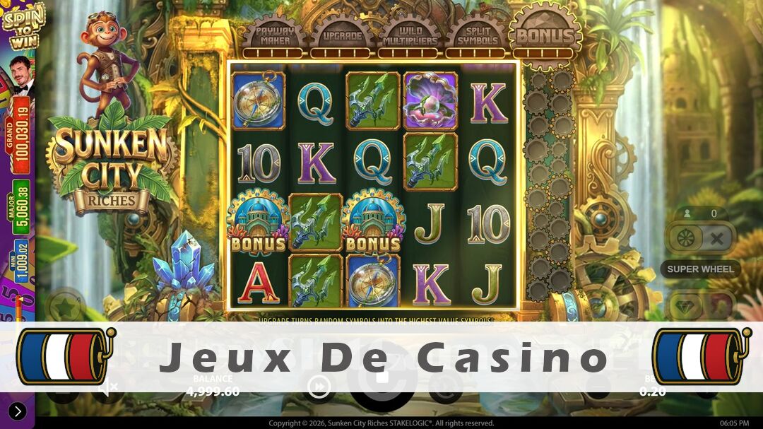 Démo de la machine à sous Sunken City Riches Slot
