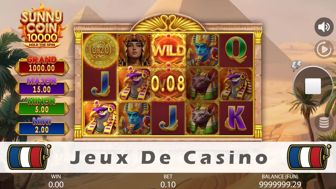 Démo de la machine à sous Sunny Coin 10000 Hold The Spin Slot