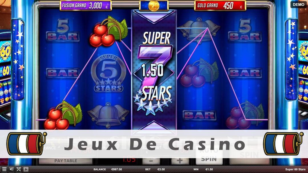 Démo de la machine à sous Super 60 Stars Slot