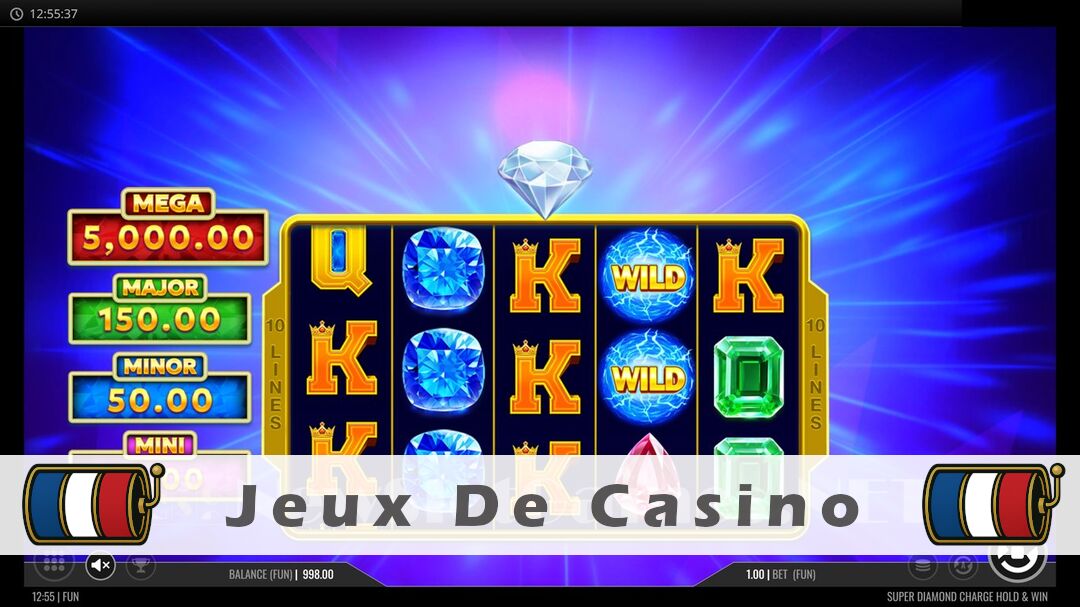 Démo de la machine à sous Super Diamond Charge Slot