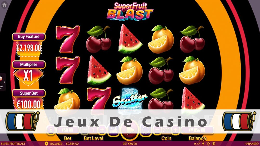 Démo de la machine à sous Super Fruit Blast Slot