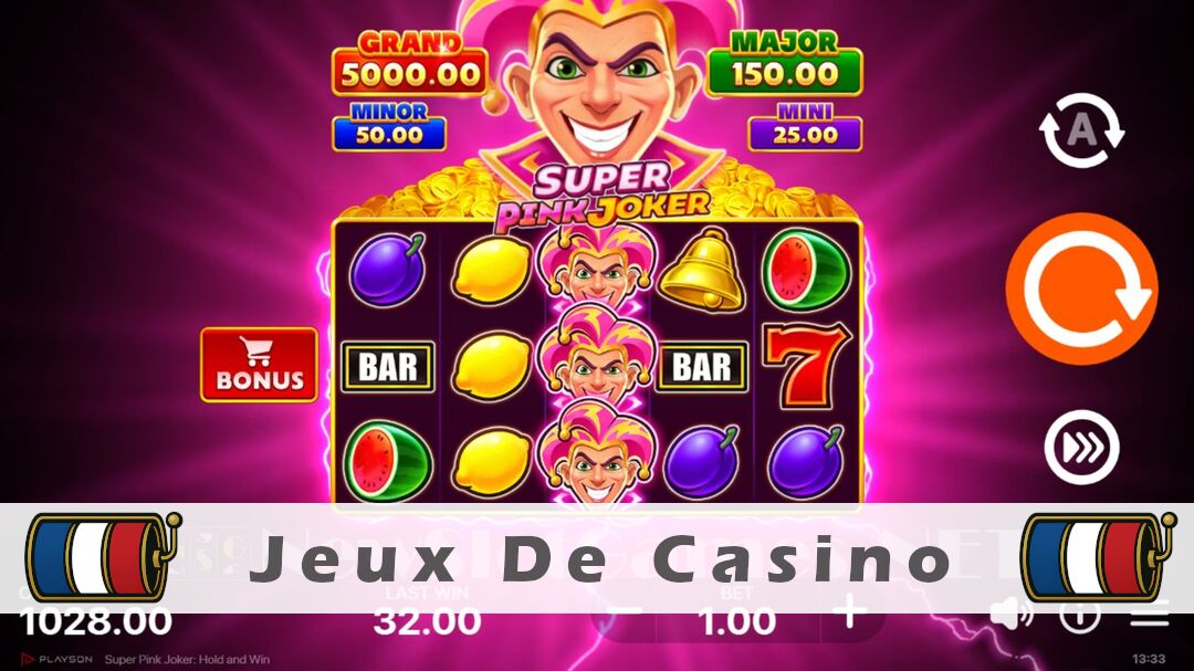 Démo de la machine à sous Super Pink Joker Hold and Win Slot