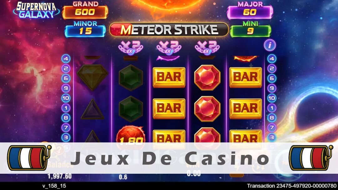 Démo de la machine à sous Supernova Galaxy Slot
