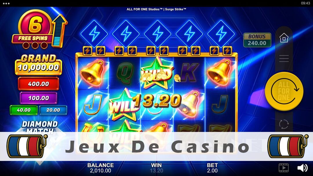 Démo de la machine à sous Surge Strike Slot