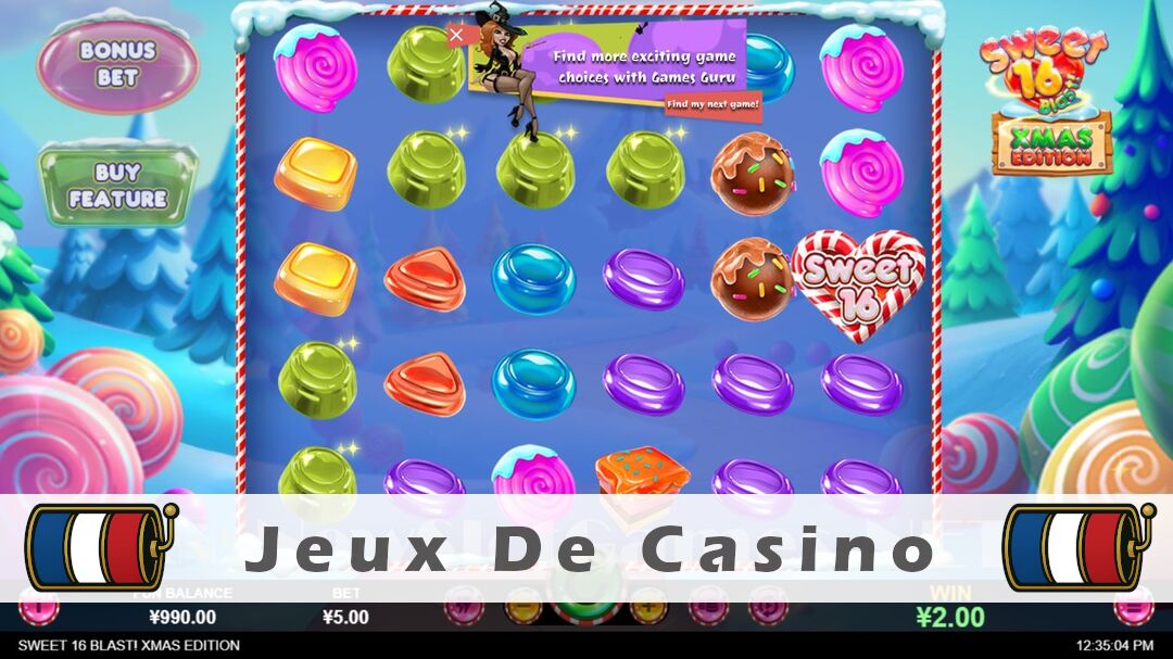 Démo de la machine à sous Sweet 16 Blast! Christmas Edition Slot