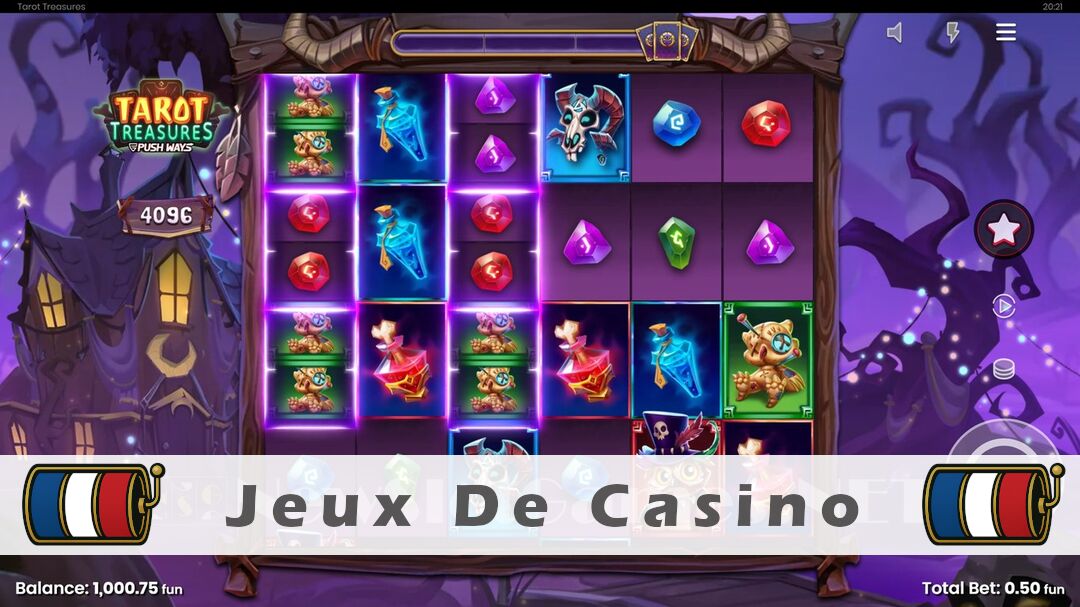 Démo de la machine à sous Tarot Treasures Slot
