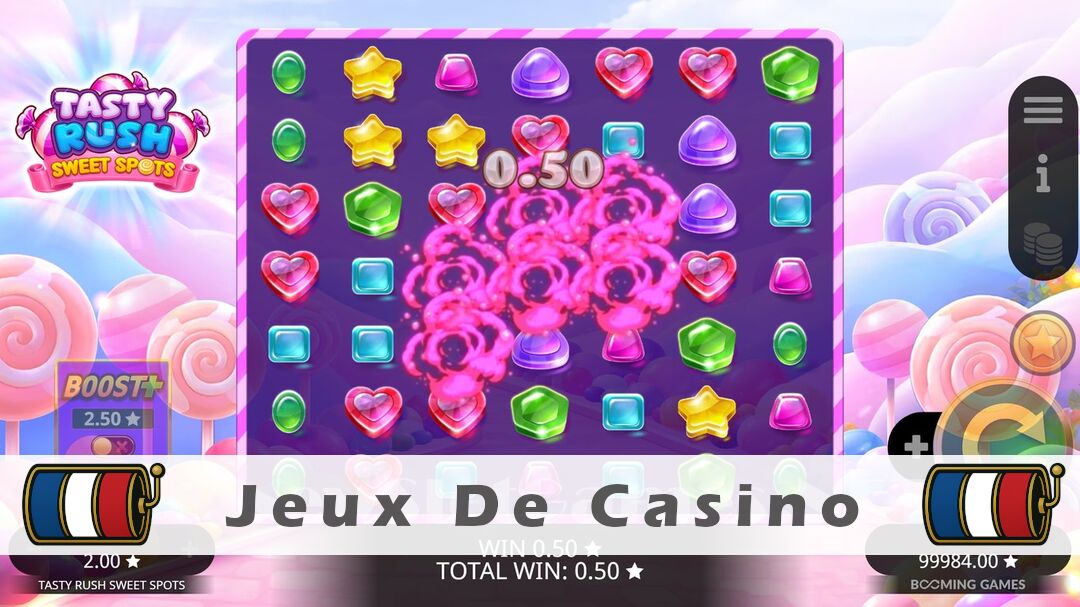 Démo de la machine à sous Tasty Rush Sweet Spots Slot