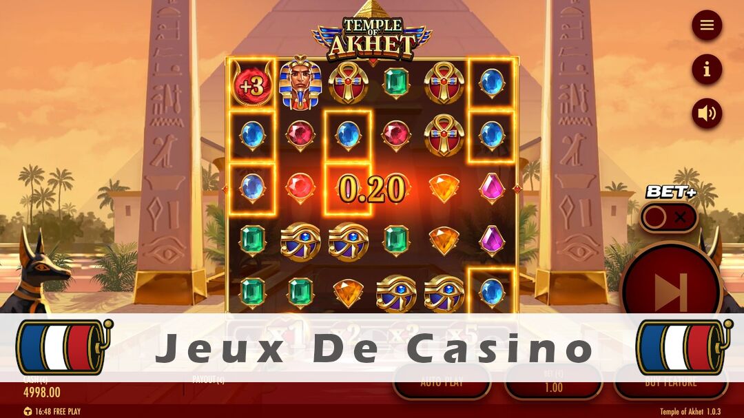 Démo de la machine à sous Temple of Akhet Slot