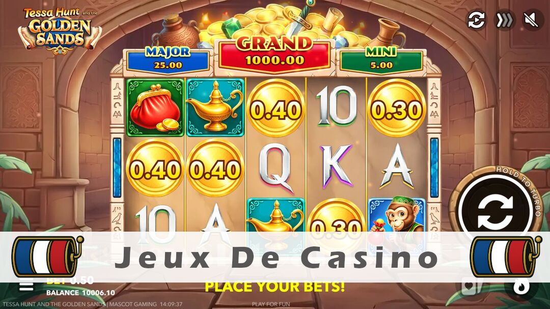 Démo de la machine à sous Tessa Hunt and the Golden Sands Slot