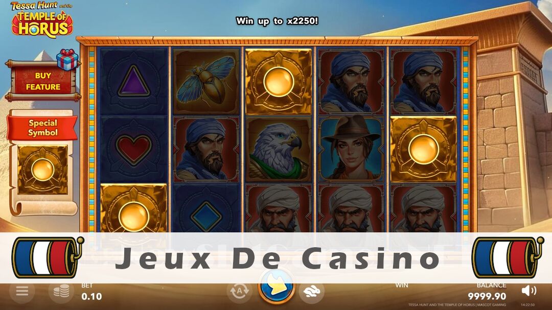 Démo de la machine à sous Tessa Hunt and the Temple of Horus Slot