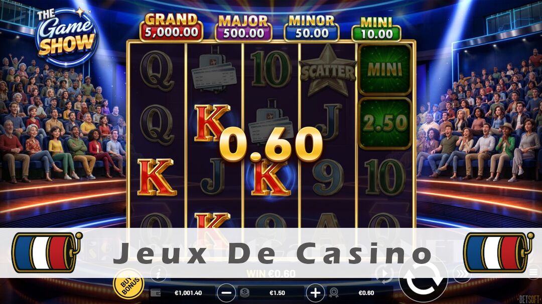 Démo de la machine à sous The Game Show Slot
