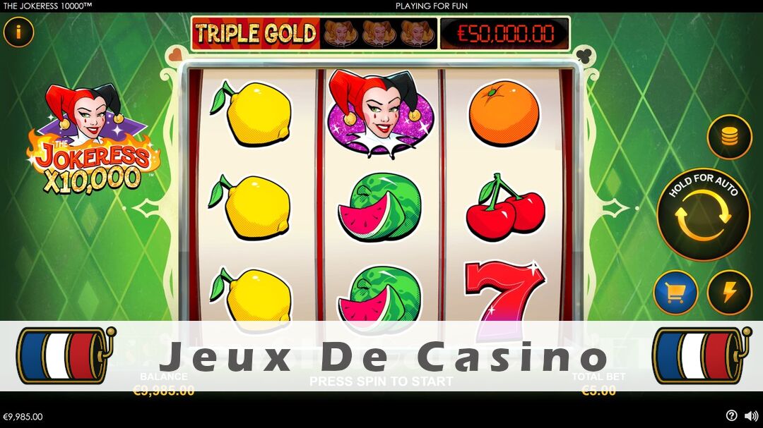 Démo de la machine à sous The Jokeress 10000 Slot
