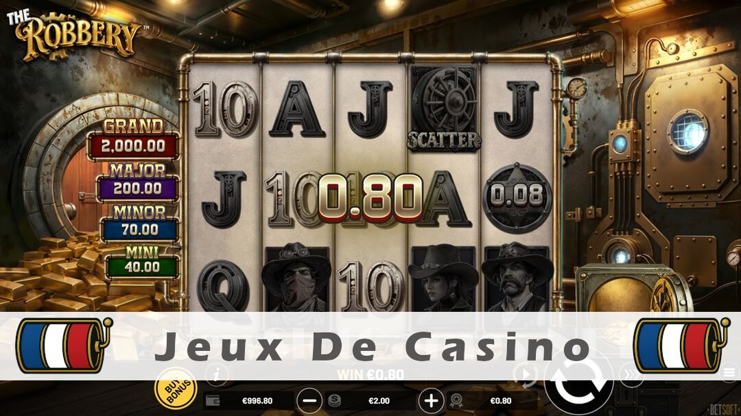 Démo de la machine à sous The Robbery Slot