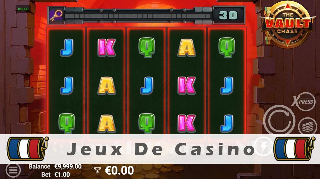 Démo de la machine à sous The Vault Chase Slot