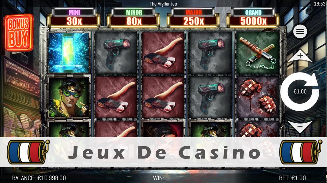 Démo de la machine à sous The Vigilantes Slot