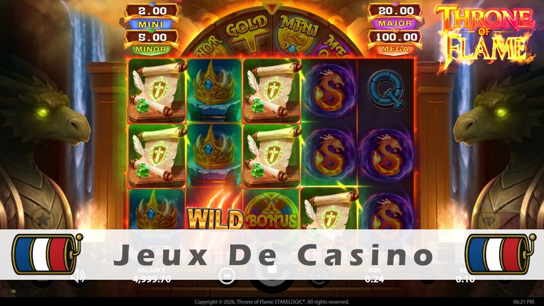 Démo de la machine à sous Throne of Flame Slot