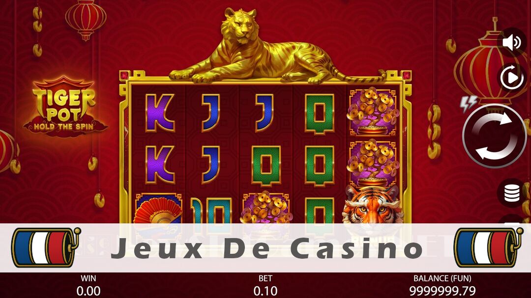 Démo de la machine à sous Tiger Pot Hold The Spin Slot