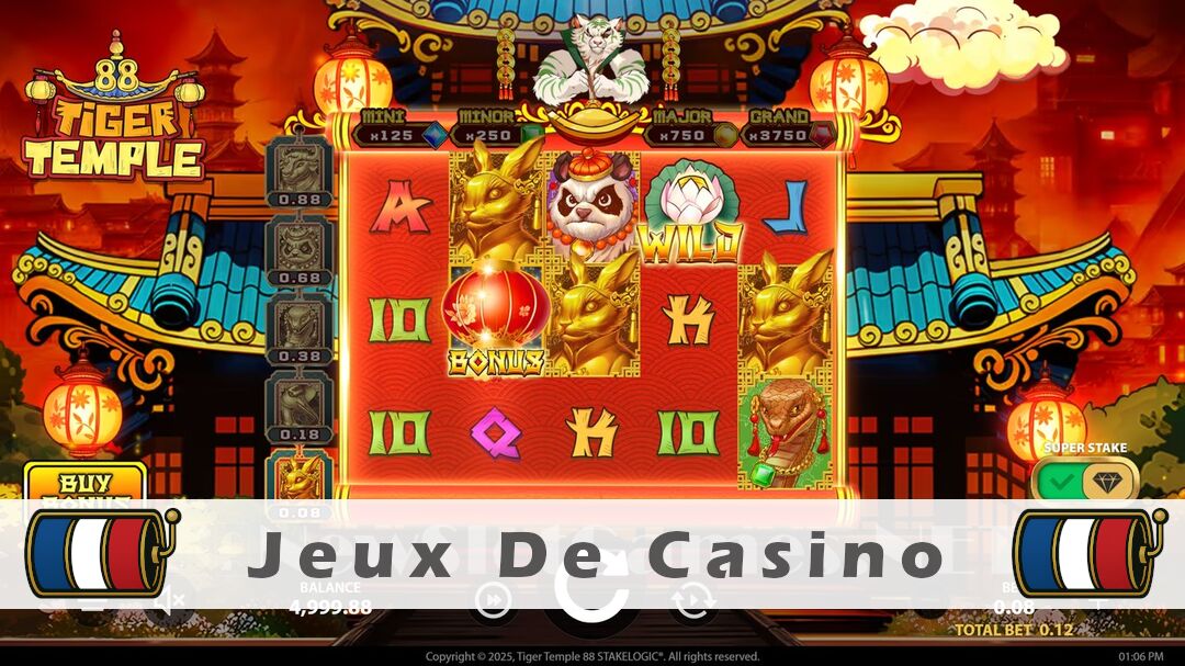 Démo de la machine à sous Tiger Temple 88 Slot