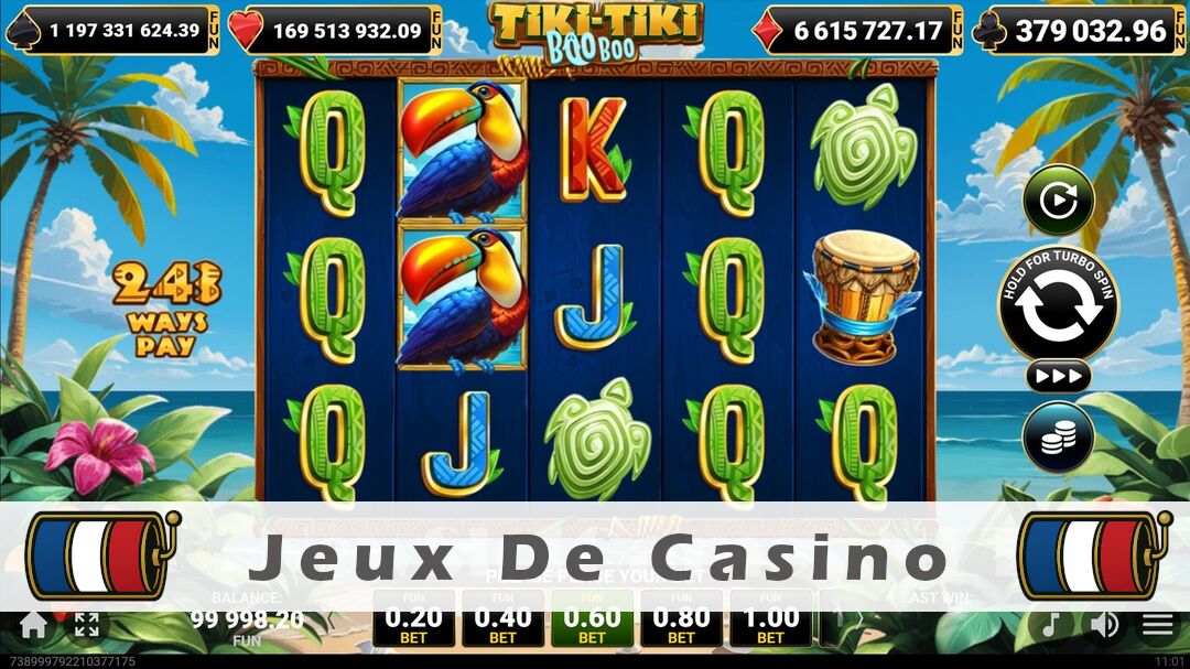 Démo de la machine à sous Tiki Tiki Boo Boo Slot