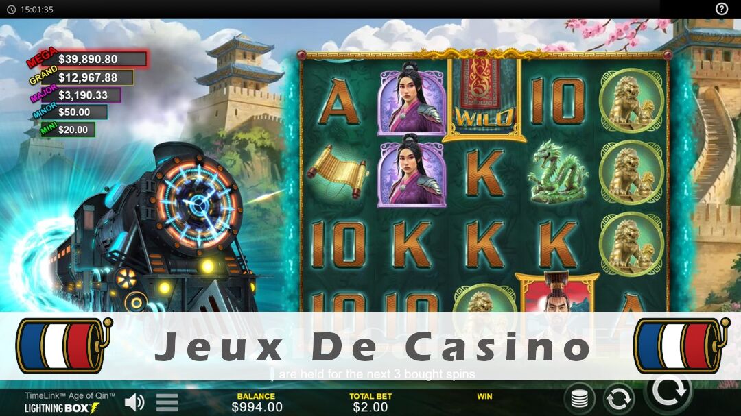 Démo de la machine à sous Timelink Age of Qin Slot