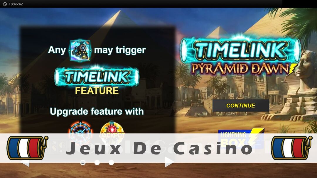 Démo de la machine à sous Timelink Pyramid Dawn Slot