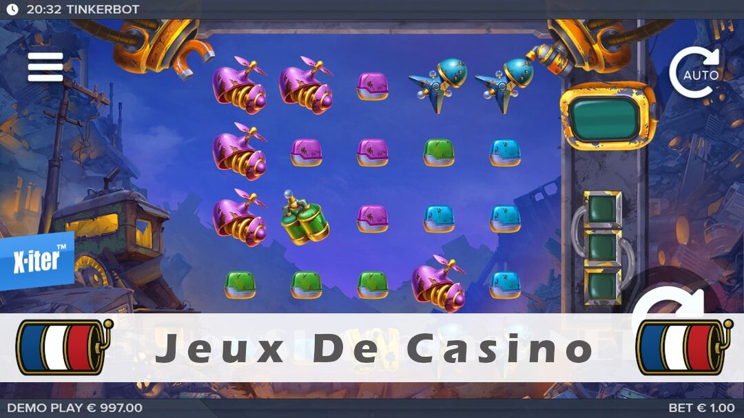 Démo de la machine à sous Tinkerbot Slot