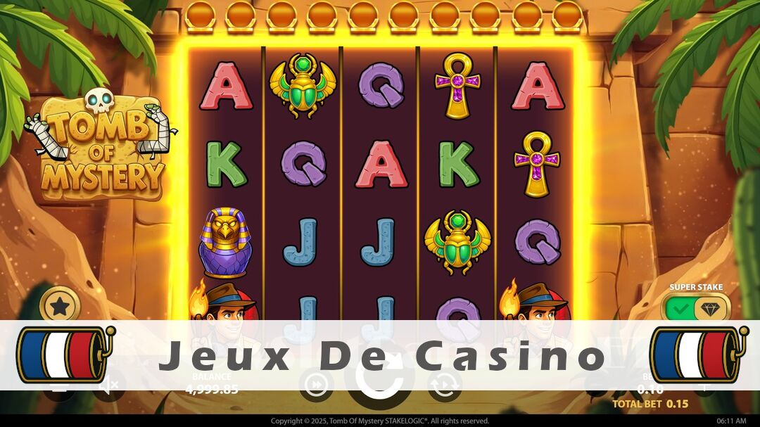 Démo de la machine à sous Tomb of Mystery Slot