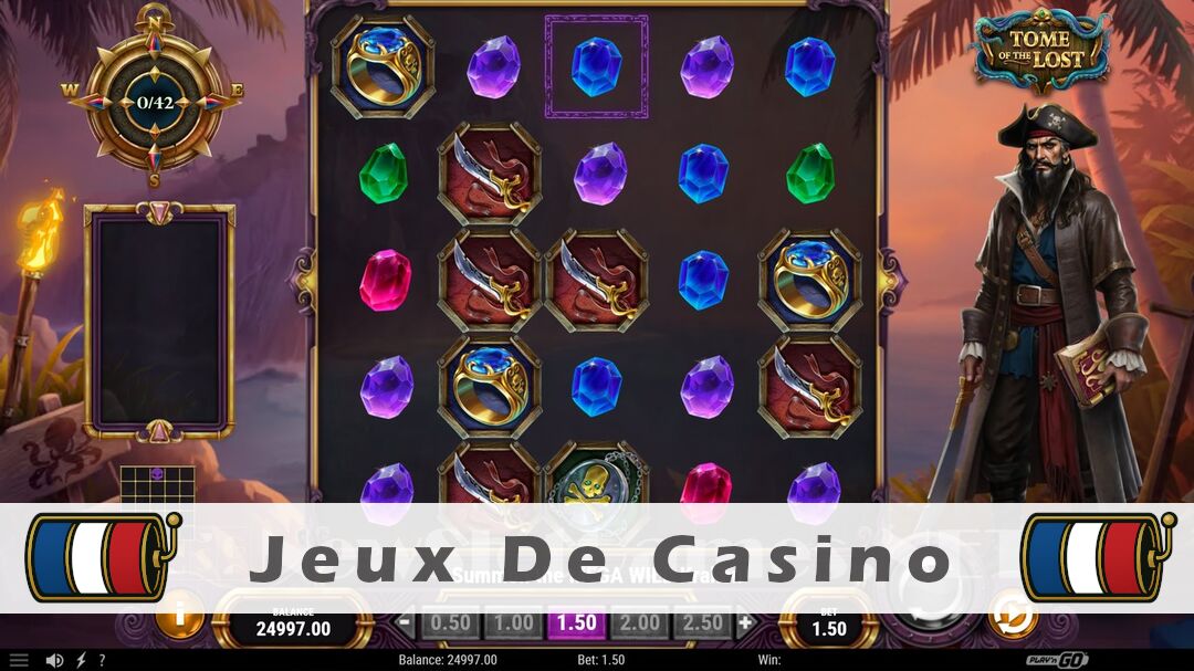 Démo de la machine à sous Tome of the Lost Slot