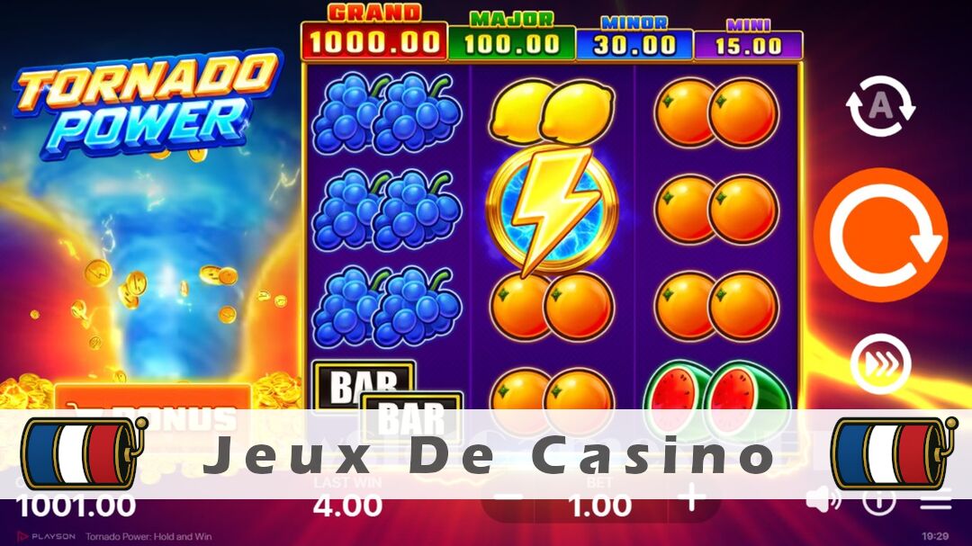 Démo de la machine à sous Tornado Power Hold and Win Slot