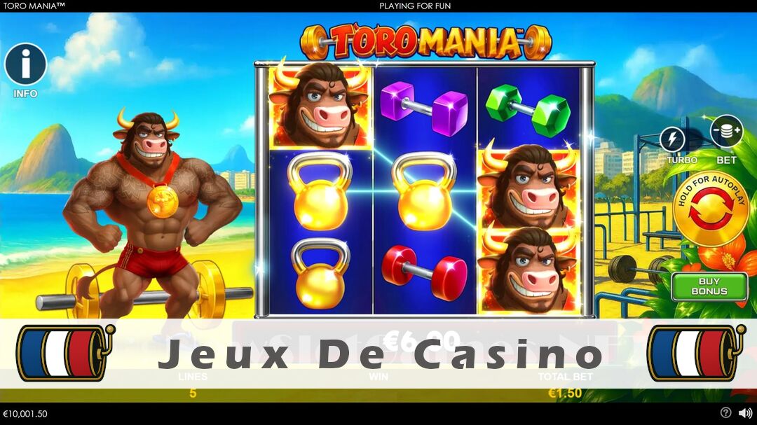 Démo de la machine à sous Toro Mania Slot