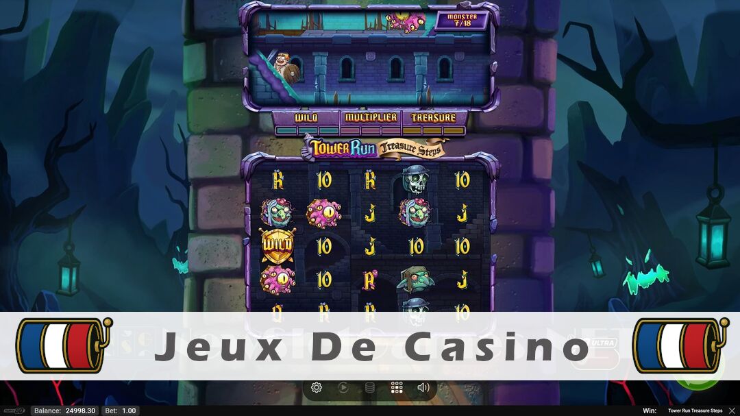 Démo de la machine à sous Tower Run Treasure Steps Slot