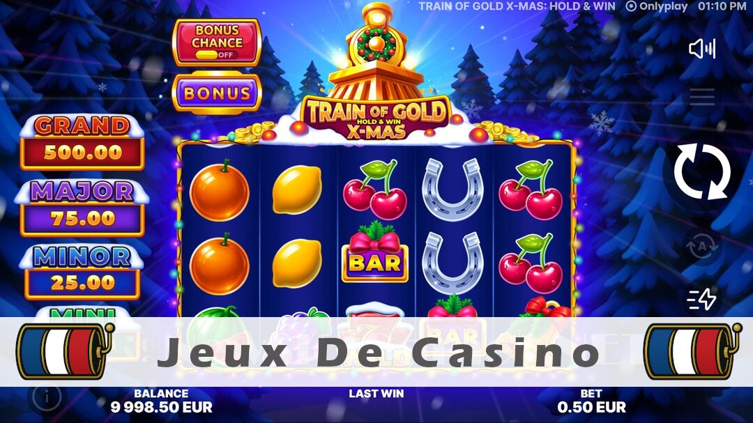 Démo de la machine à sous Train of Gold X-Mas Hold & Win Slot