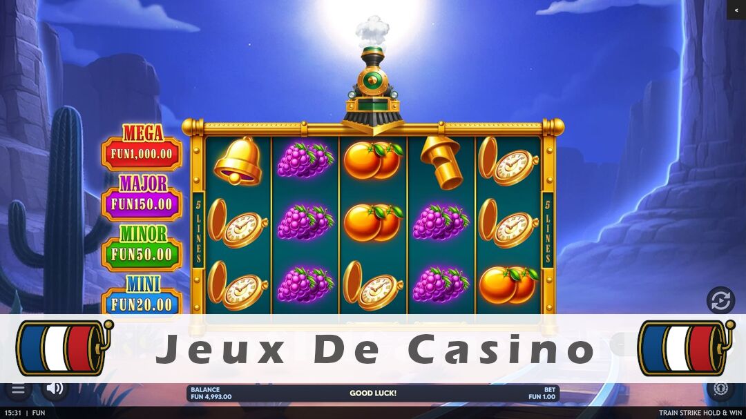 Démo de la machine à sous Train Strike Hold & Win Slot