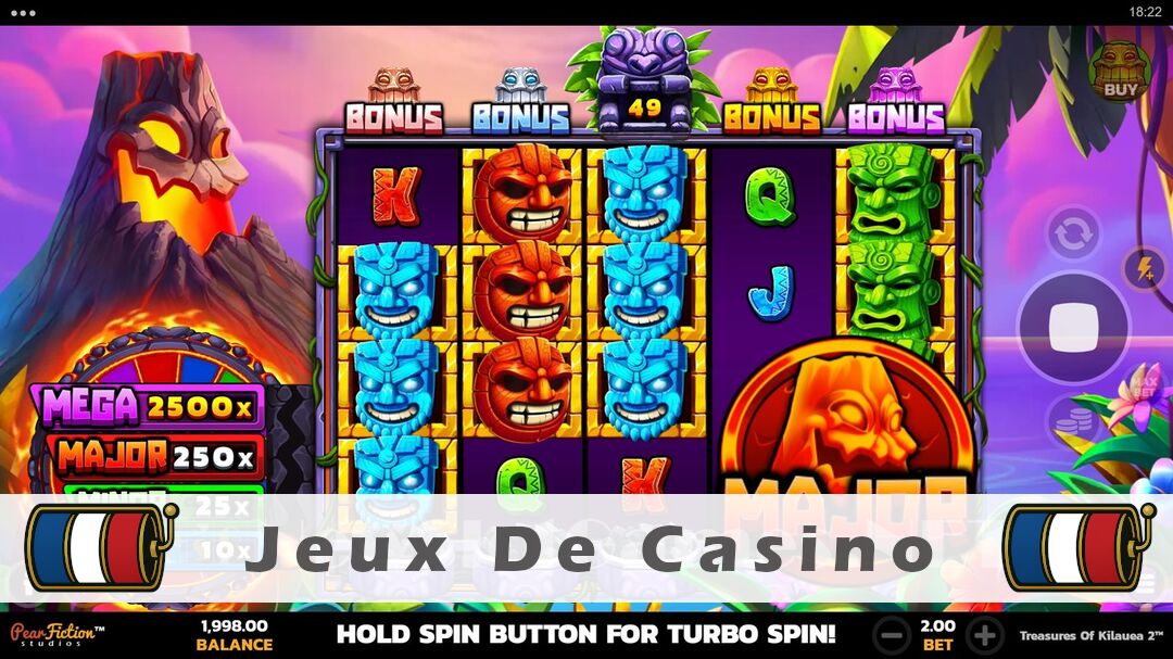 Démo de la machine à sous Treasures of Kilauea 2 Slot