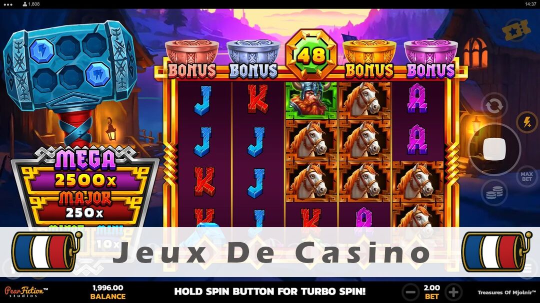 Démo de la machine à sous Treasures of Mjolnir Slot