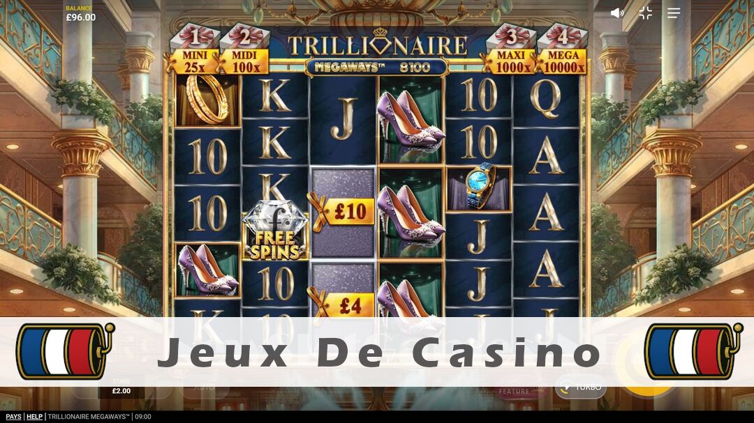 Démo de la machine à sous Trillionaire Megaways Slot