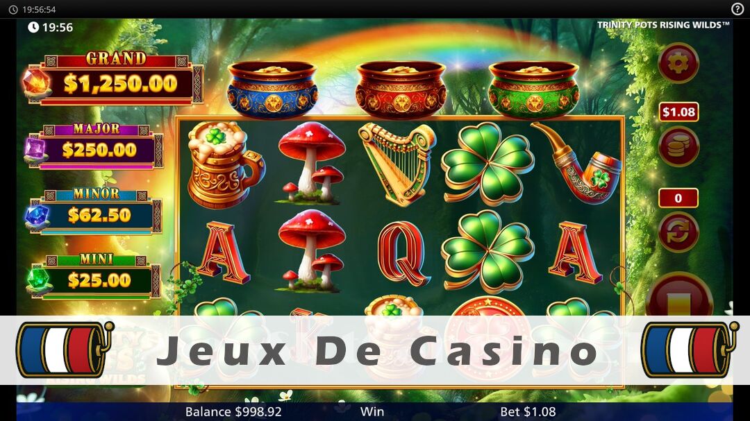 Démo de la machine à sous Trinity Pots Rising Wilds Slot