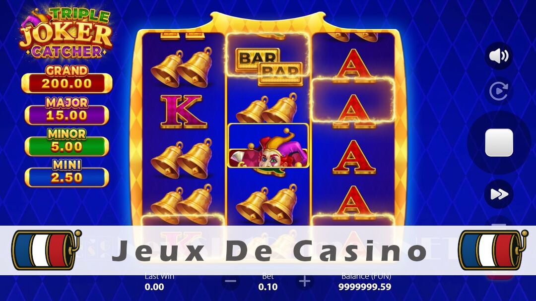Démo de la machine à sous Triple Joker Catcher Slot