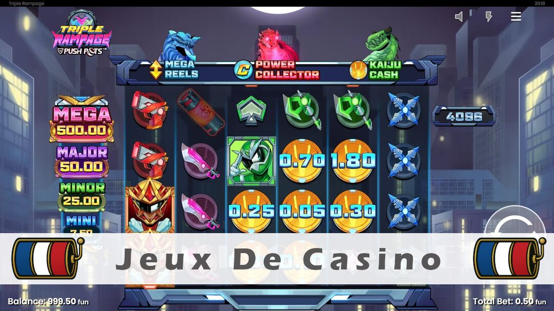 Démo de la machine à sous Triple Rampage Slot