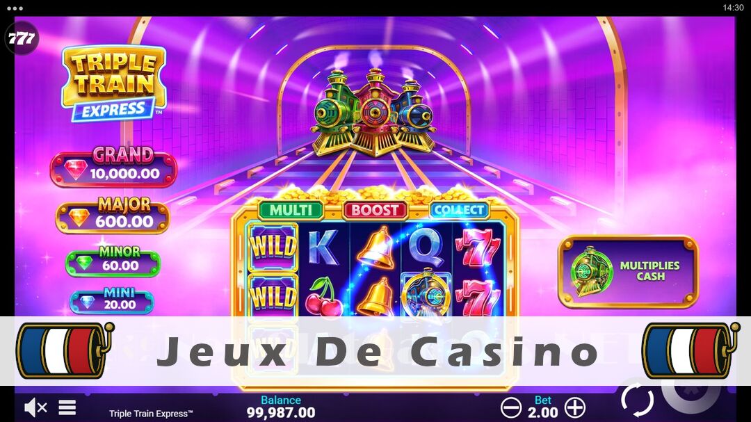 Démo de la machine à sous Triple Train Express Slot