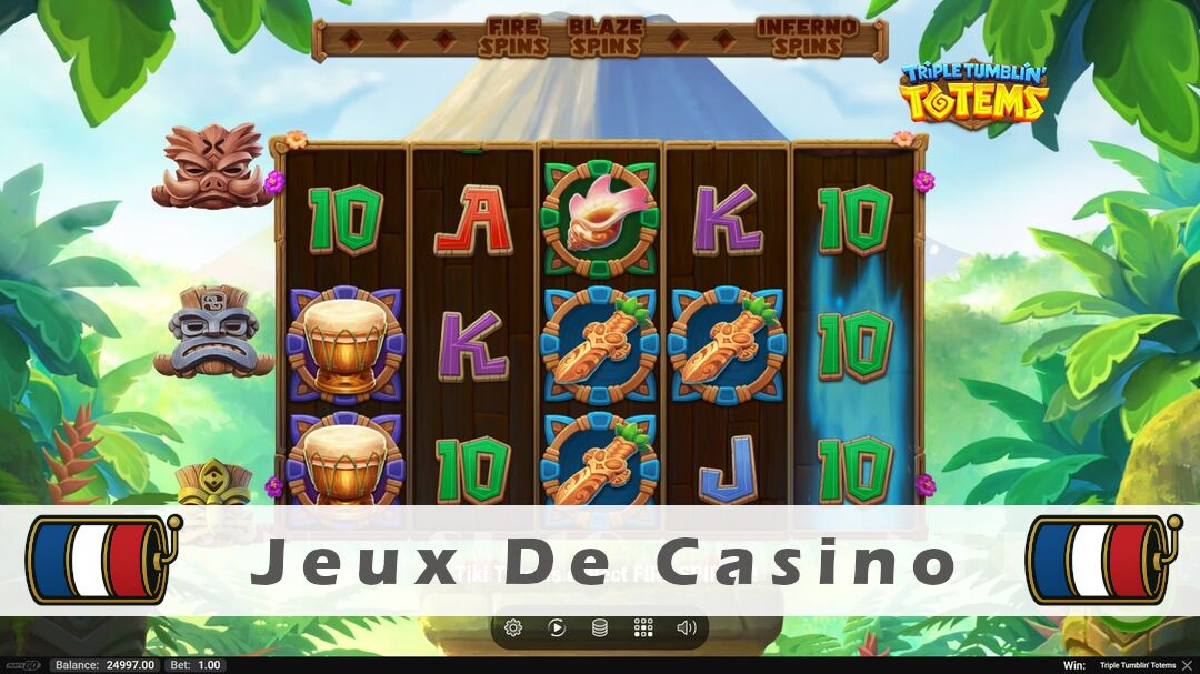 Démo de la machine à sous Triple Tumblin Totems Slot