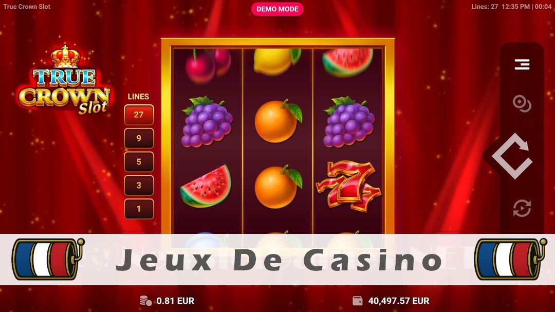 Démo de la machine à sous True Crown Slot