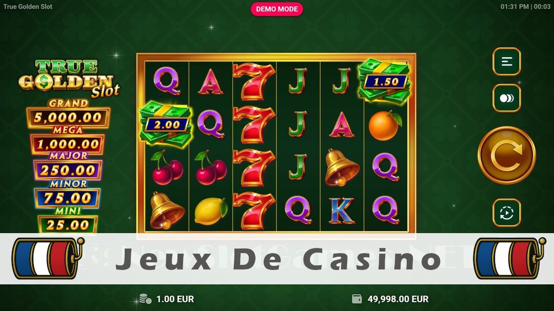 Démo de la machine à sous True Golden Slot