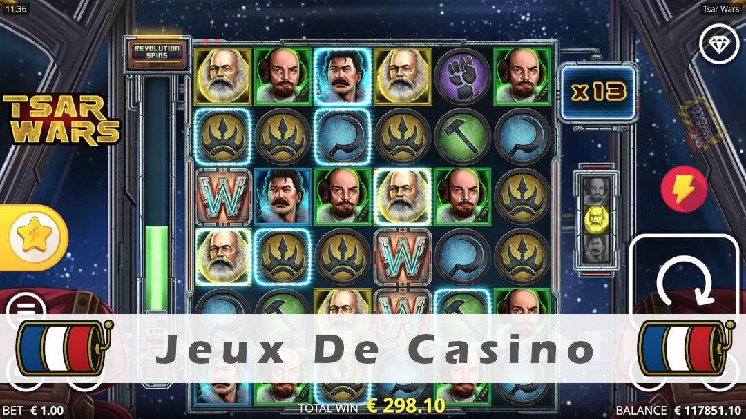 Démo de la machine à sous Tsar Wars Slot