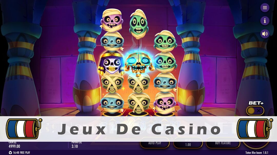 Démo de la machine à sous Tutan Kha-boom Slot
