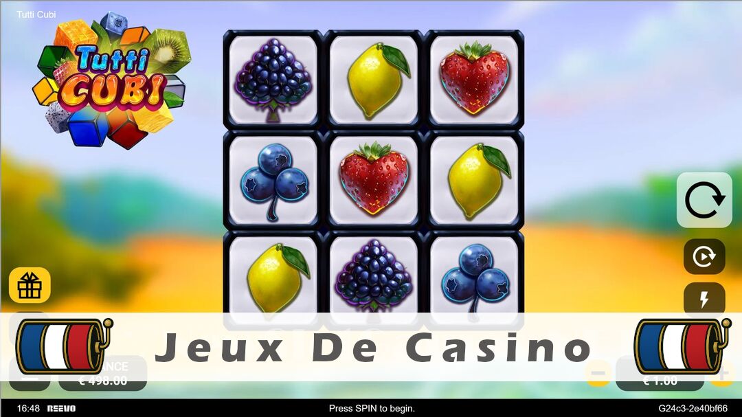 Démo de la machine à sous Tutti Cubi Slot