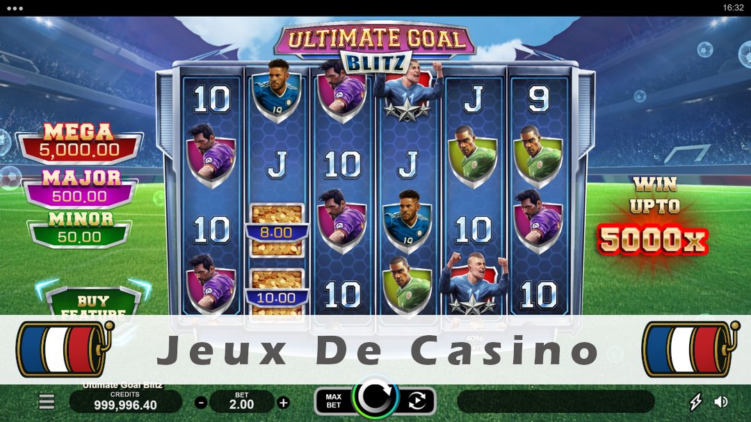 Démo de la machine à sous Ultimate Goal Blitz Slot