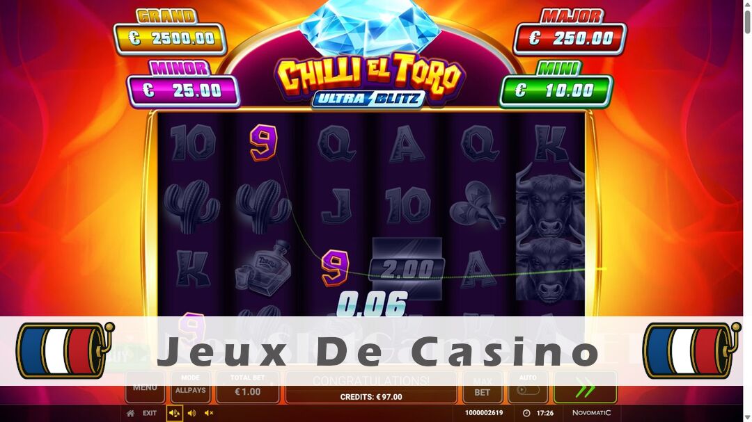 Démo de la machine à sous Ultra Blitz - Chilli El Toro Slot