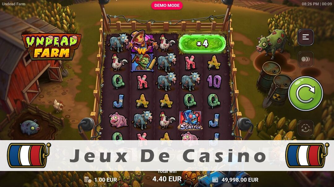 Démo de la machine à sous Undead Farm Slot