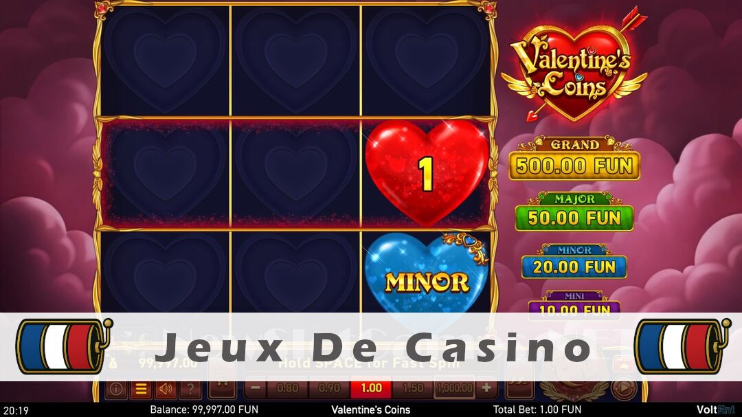 Démo de la machine à sous Valentines Coins Slot